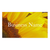 Sunflower  Business Card