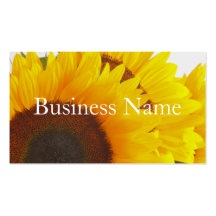 Sunflower  Business Card