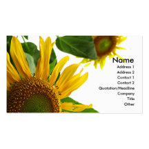 Sunflower Business Card
