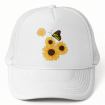 Sunflower & Butterfly hats