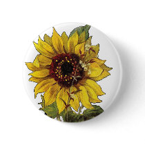 Sunflower Pin