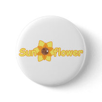 Sunflower Button