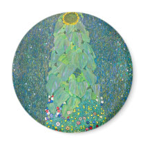 Sunflower by Gustav Klimt Refrigerator Magnets