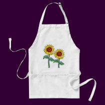 SUNFLOWER by SHARON SHARPE aprons