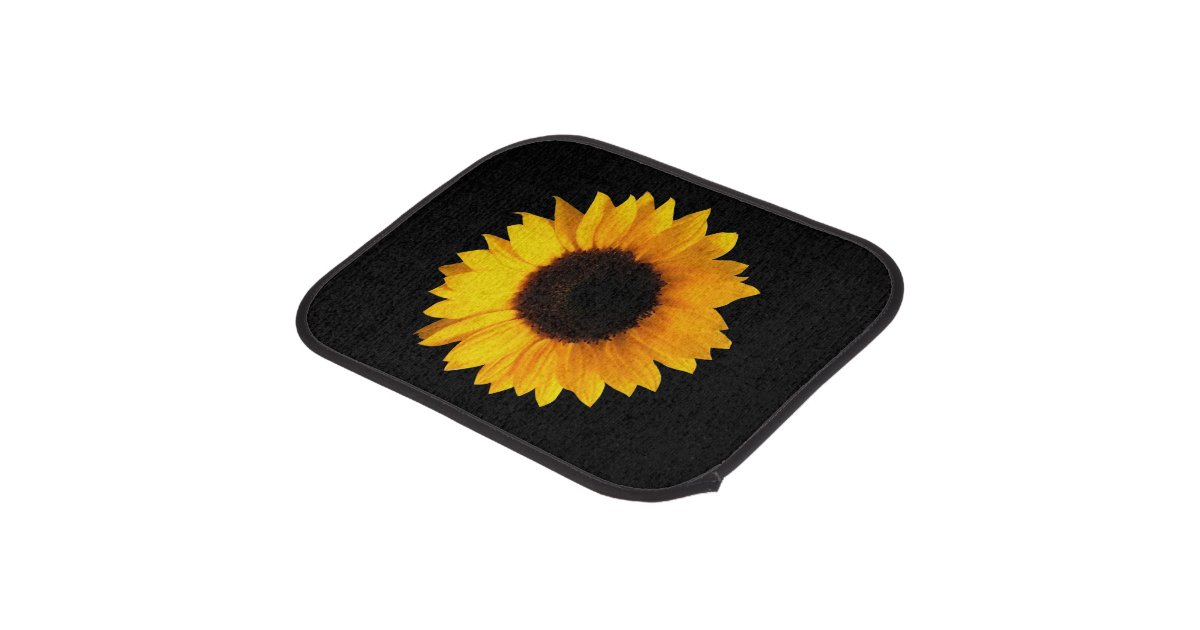 Sunflower Car Mats Zazzle