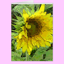 Sunflower Card