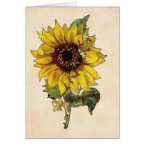 Sunflower cards