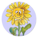 Sunflower Clipart Sticker 3