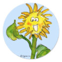 Sunflower Clipart Sticker 4