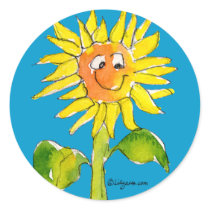 Sunflower Clipart Sticker 5 by zooogle Sunflower Clipart Sticker 5