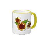 Sunflower Cluster Coffee Mug