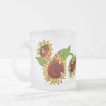 Sunflower Cluster Mugs