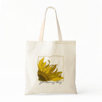 Sunflower Corner Gardening Tote Bag by loraseverson Sunflower Corner Gardening Tote Bag