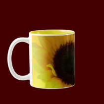 Sunflower Cups Mugs Sunny Yellow Sunflower Cups mugs