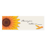 Sunflower Custom Table Place Card