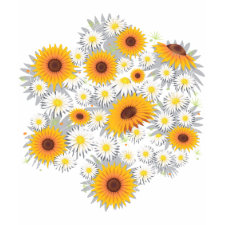 Sunflower Daisy Flower shirt