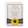 Sunflower Damask Floral Wedding Invitation Sunflower Damask Floral Wedding Invitation