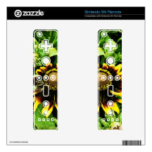 Sunflower Decal For Wii Remote
