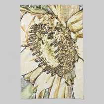 SUnflower Design Kitchen Towel kitchen towels