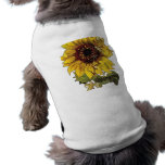 Sunflower pet clothing