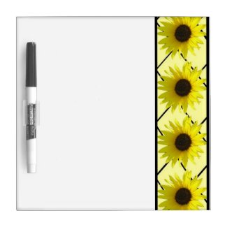 Sunflower Dry Erase Board