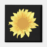 Sunflower Elegance Magnet