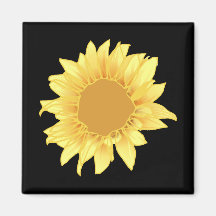 Sunflower Elegance Magnet