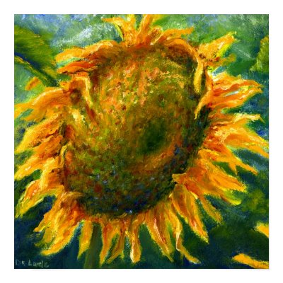Sunflower Face Posters by Artist_Lenora