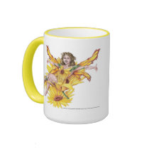 Sunflower Faerie Mug