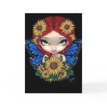"Sunflower Fairy" Greeting Card
