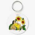 Sunflower Fairy keychains by fstasu52 Sunflower Fairy keychains