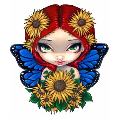 Sunflower Fairy Shirt by strangeling