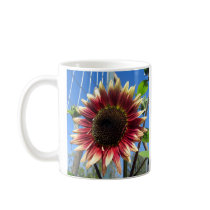 Sunflower Fence Mugs