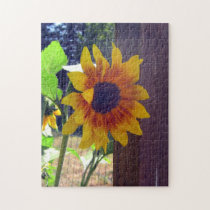 Sunflower Fencepost Puzzle