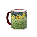 Sunflower Field mugs by kobee5646 Sunflower Field mugs