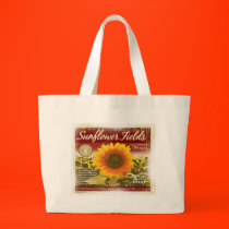 Sunflower Fields forever bags