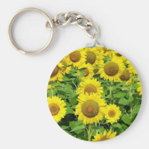 Sunflower Fields Key Chains