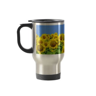 Sunflower Fields mug