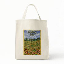 Sunflower Fields of France bags