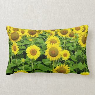 Sunflower Pillows and Home Decor