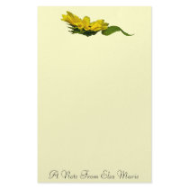 Sunflower Float stationery by elsamsantoro Sunflower Float stationery