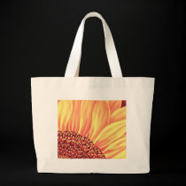 Sunflower Floral Painting - Multi bags