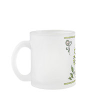 Sunflower Folk Pattern by Alexandra Cook Coffee Mugs