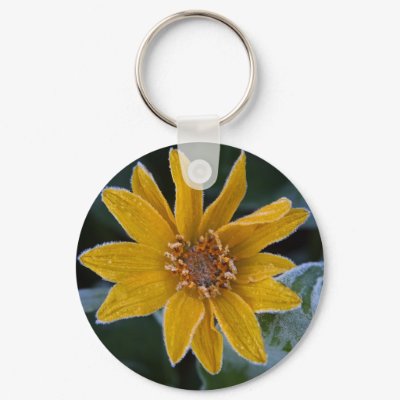 Sunflower Frost Key Chain by lifesphere