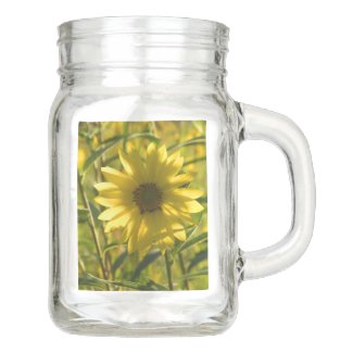 Sunflower Glow Mason Jar