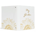 Sunflower Graphic Garden Binder