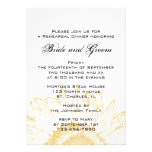Sunflower Graphic Rehearsal Dinner Invitation