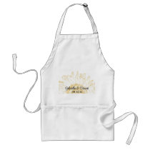 Sunflower Graphic Wedding Apron