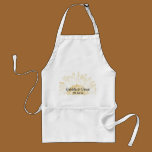 Sunflower Graphic Wedding Apron