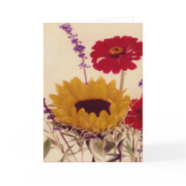 Sunflower Greetings Card